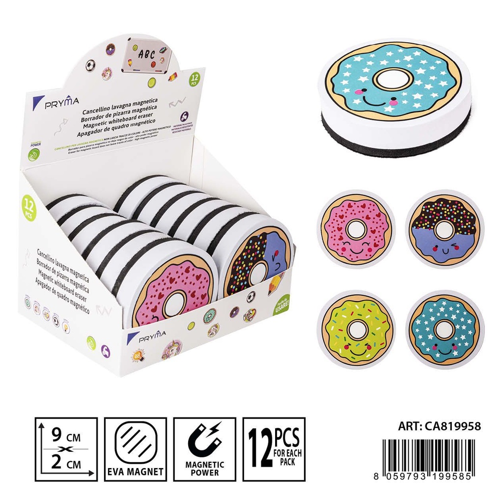 Borrador para pizarra magnética 9x2CM - Papelería
