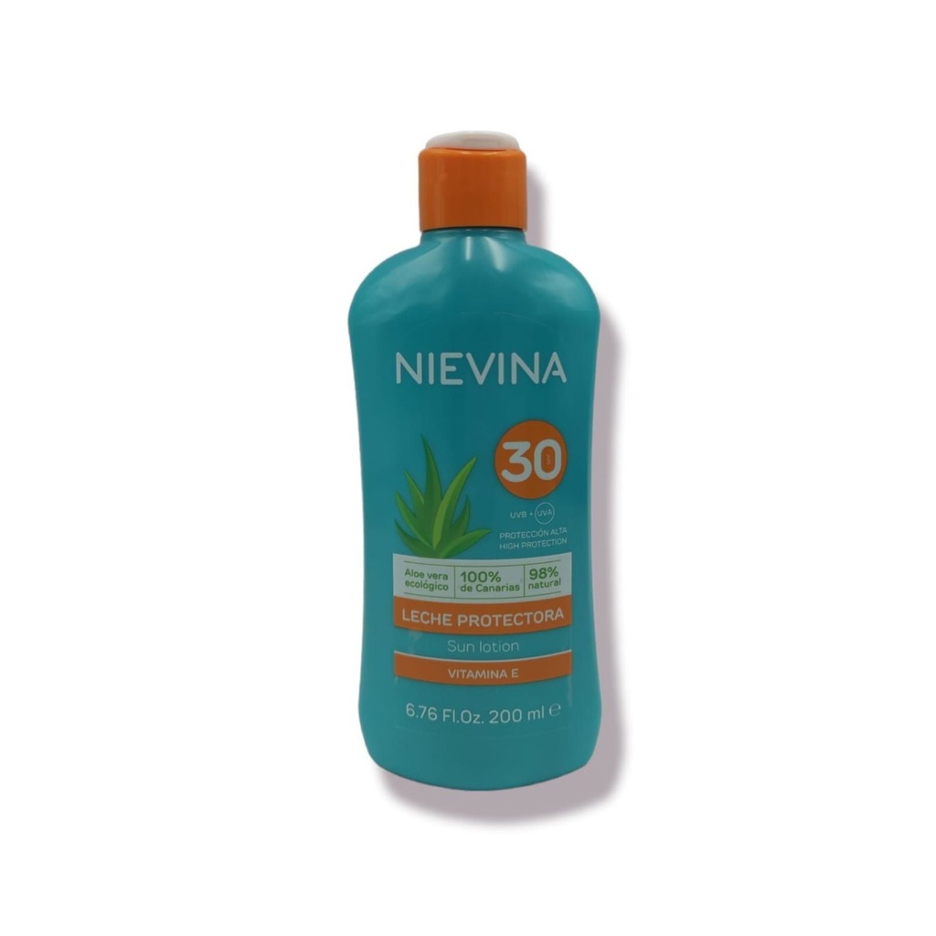 Nievina leche solar F30 200ml para protección solar