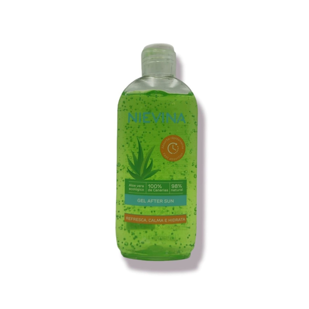 Gel de aloe vera Nievina 200ml para cuidado de la piel