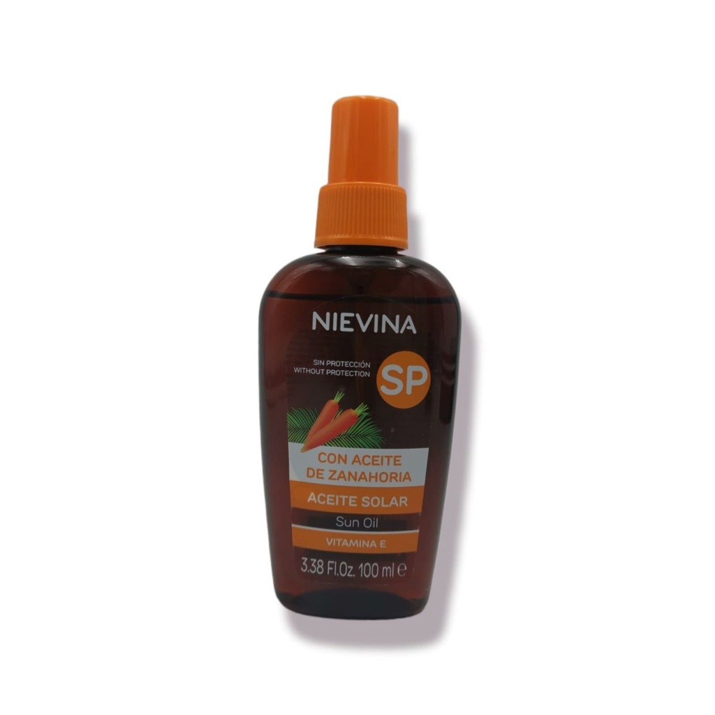 Nievina aceite de zanahoria 100ml