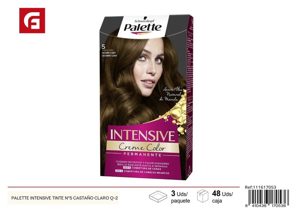 Tinte para el cabello Palette Intensive Nº5 Castaño Claro