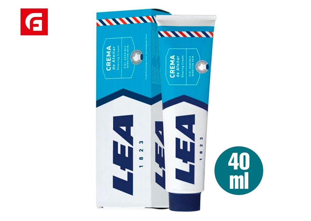 Crema de afeitar LEA en tubo 40 gr - Productos de cuidado personal para afeitado