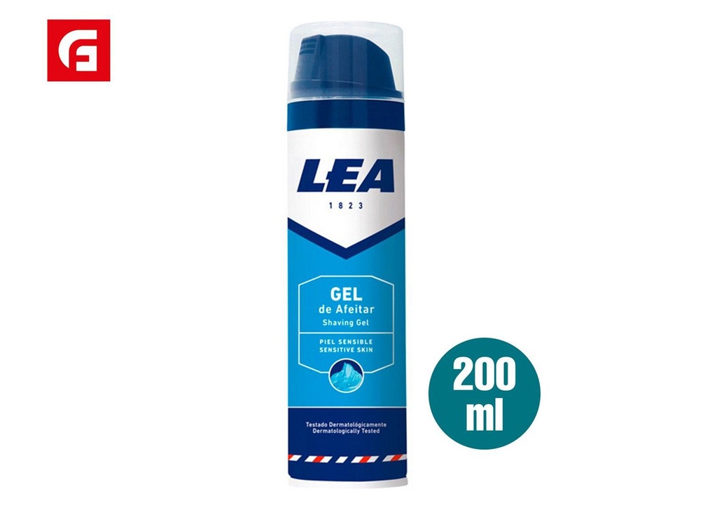 Gel de afeitar LEA 200ml para cuidado personal