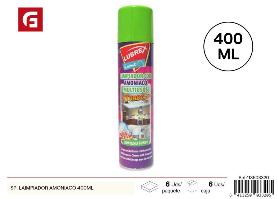 Limpieza con amoníaco 400 ml - Productos de limpieza