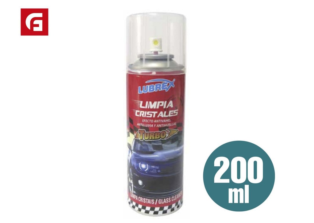 Limpiacristales en spray Lubrex 200ml