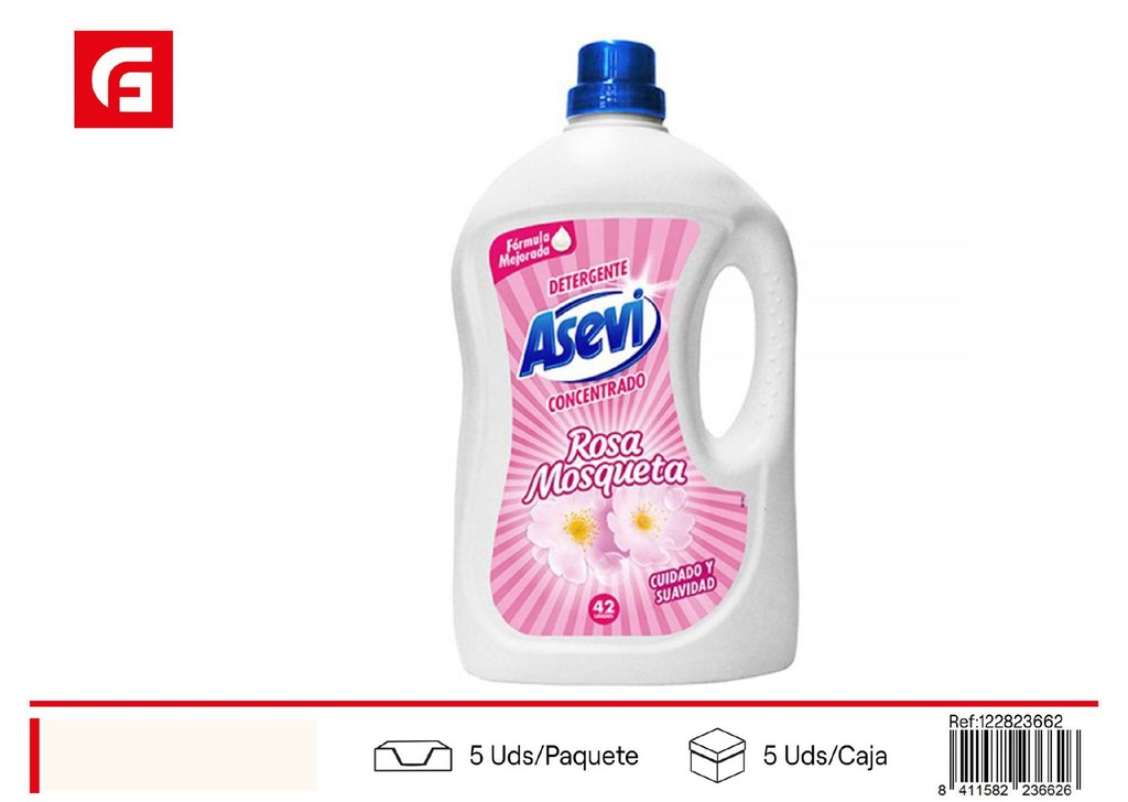Lavado líquido ASEVI R. Mosqueta 40 dosis - Productos de limpieza