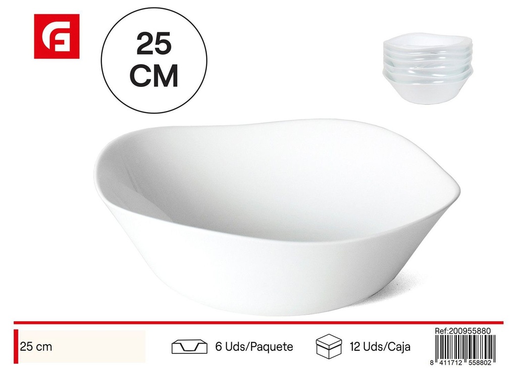 Ensaladera Parma 25*25CM 1.8L - Utensilios de cocina