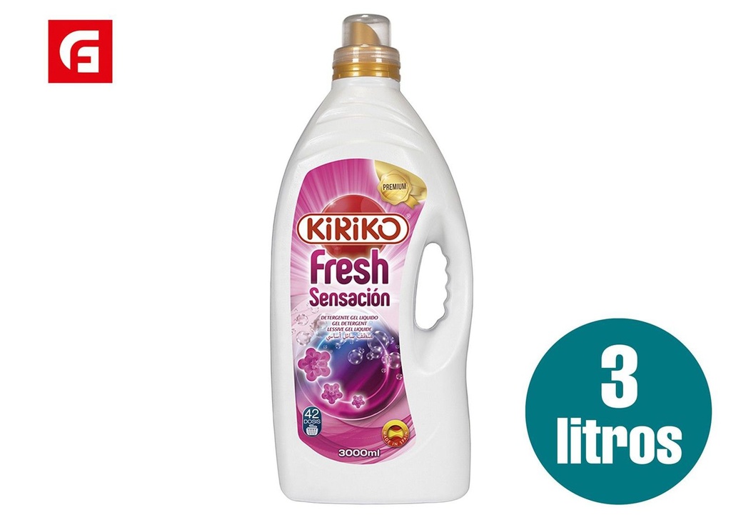 Detergente líquido Fresh Sensation Premium 3L