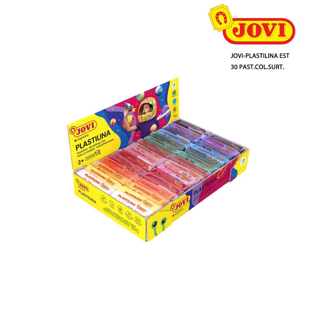 Plastilina Jovi surtida 30 piezas - Artes y manualidades