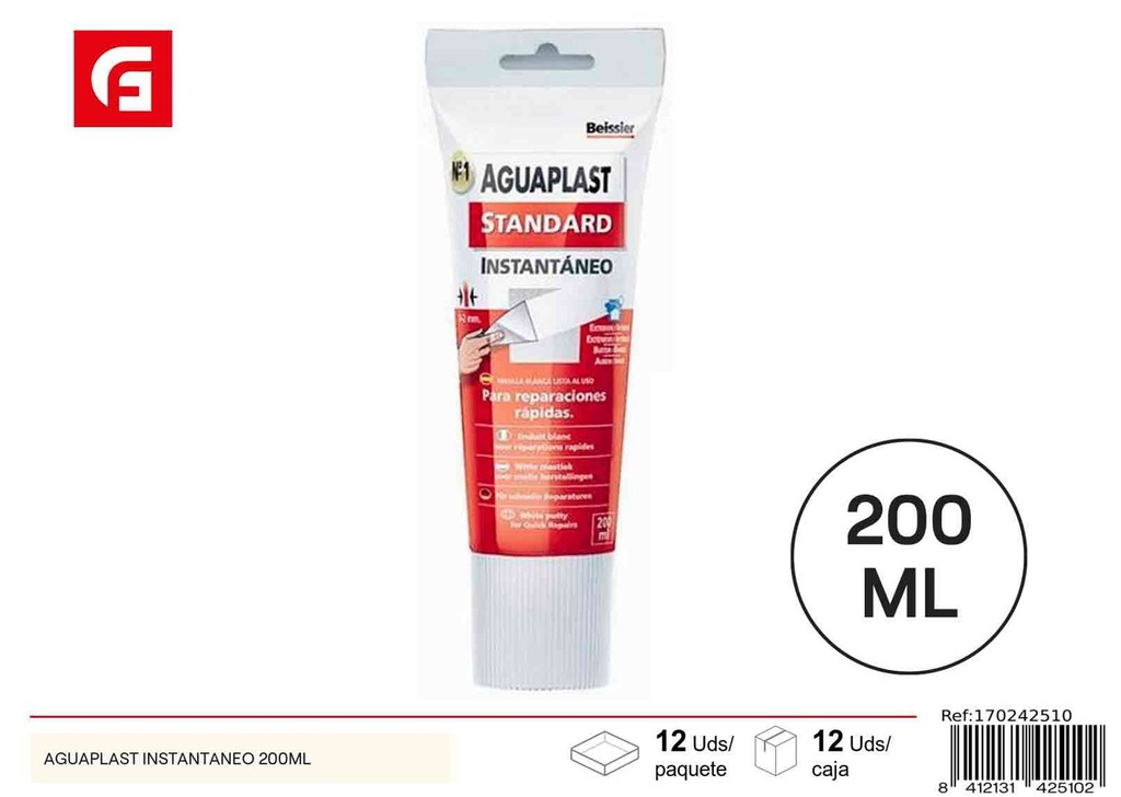 Aguaplast instantáneo 200ml