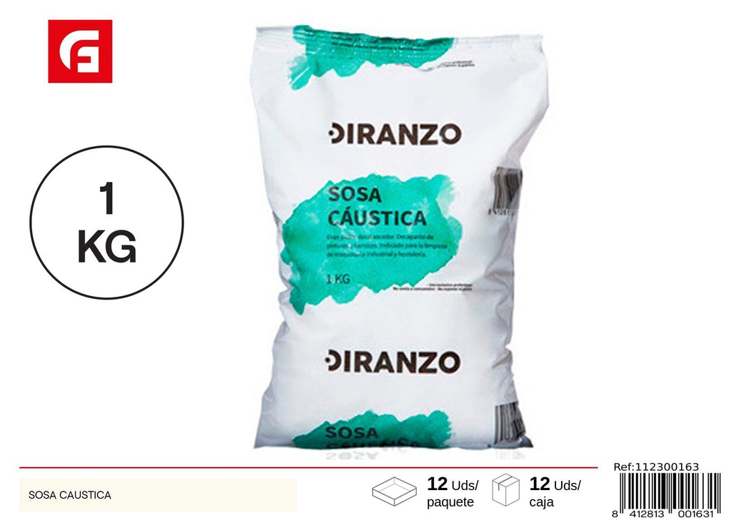 Sosa cáustica - Productos de limpieza química