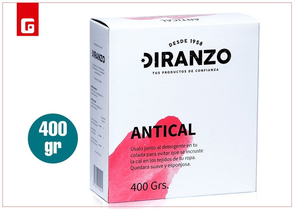 Antical 400gr para limpieza del hogar