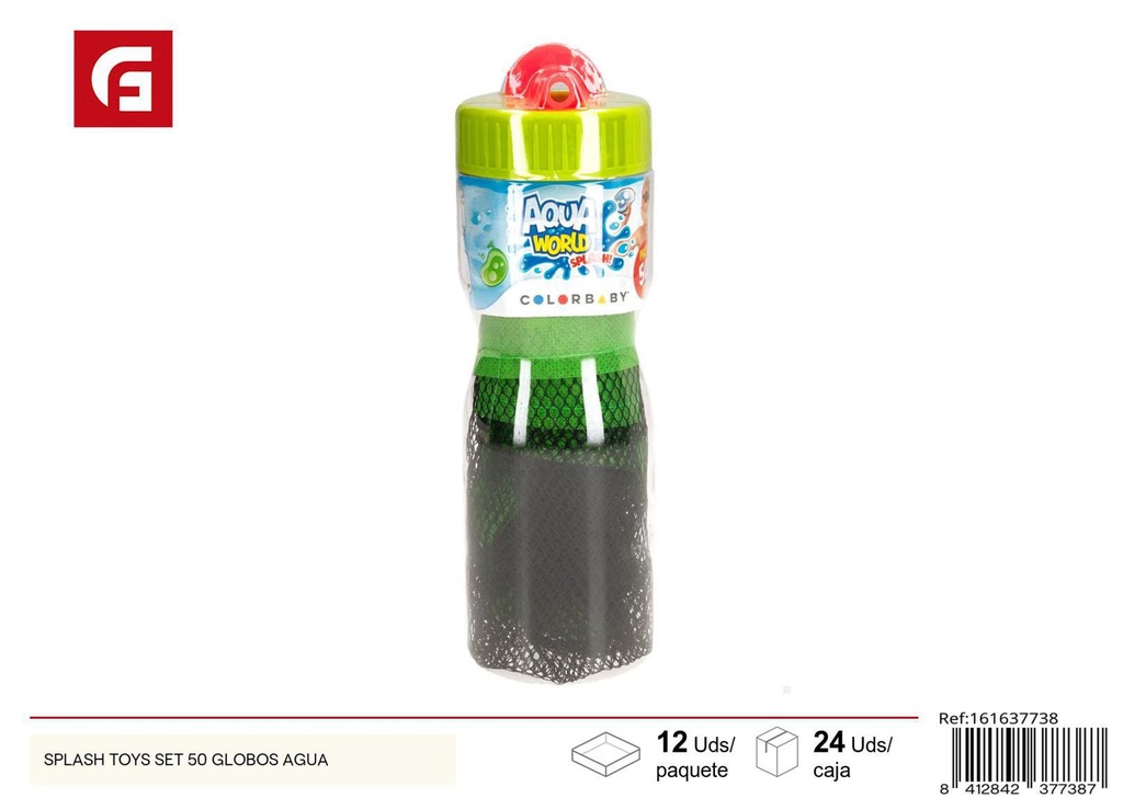 Splash Toys set de 50 globos de agua para verano