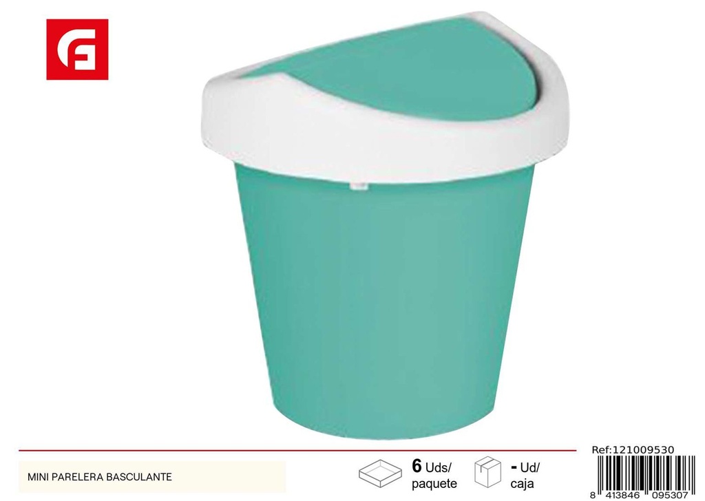 Mini papelera basculante - Utensilios de limpieza