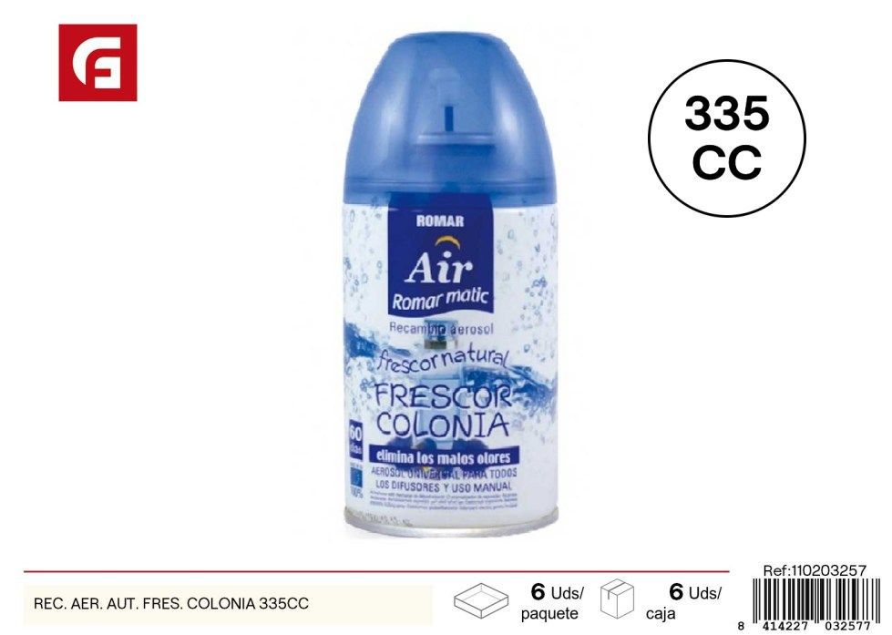 Aire fresco colonia fresca 250ml - Ambientador para auto