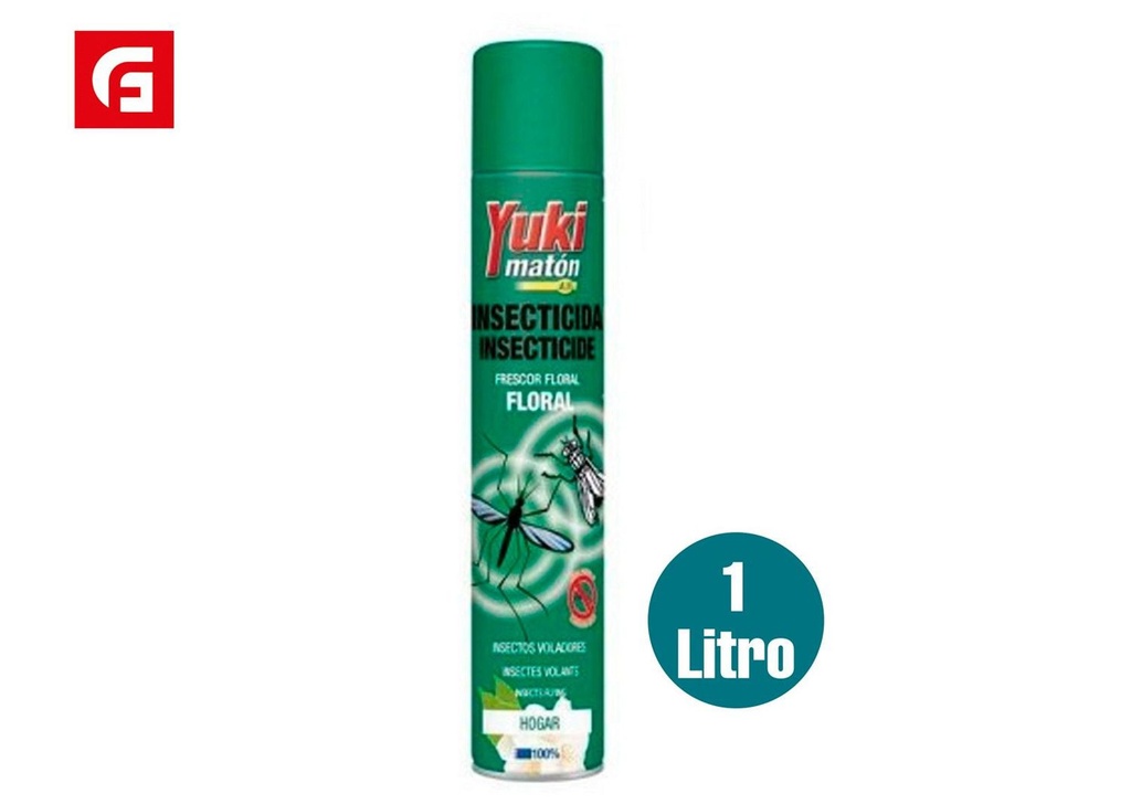 Insecticida hogar floral 1000cc para control de plagas