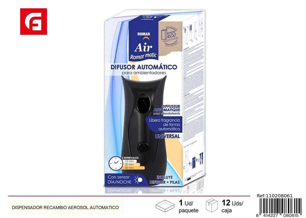 Dispensador automático de ambientador - Ambientadores