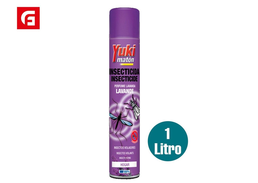 Insecticida hogar lavanda 1000cc para control de plagas