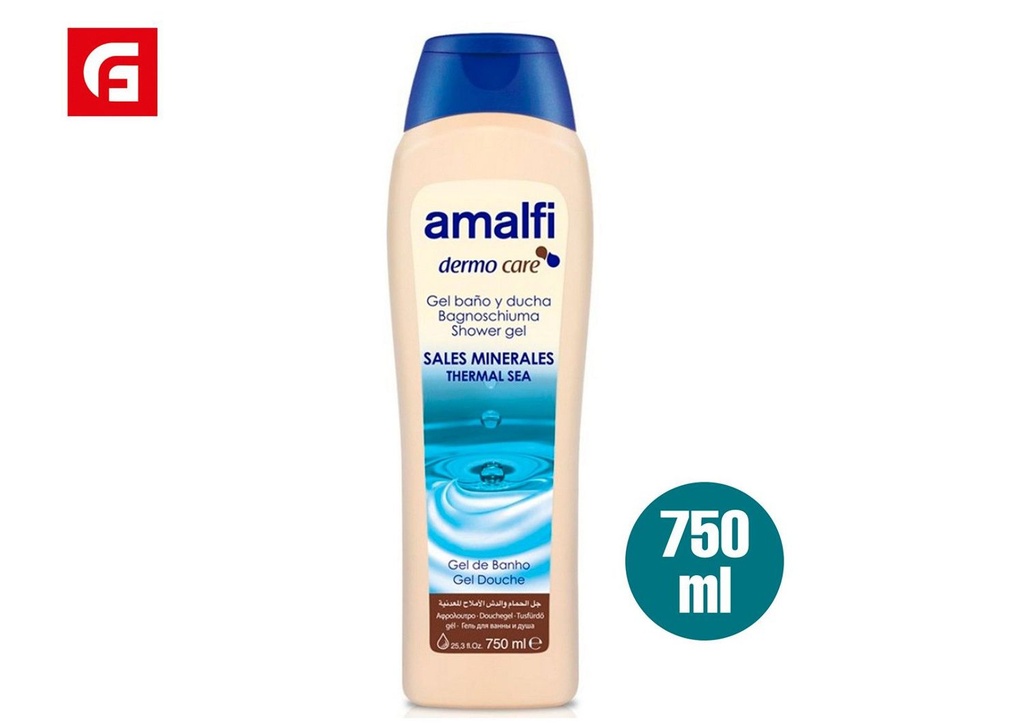  gel de baño y ducha sales minerales 750ml - Productos de cuidado personal