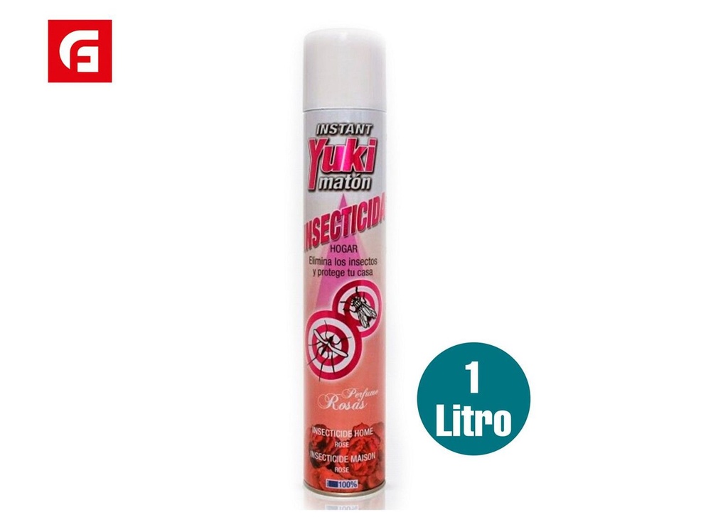 Insecticida spray hogar 1000cc para control de plagas