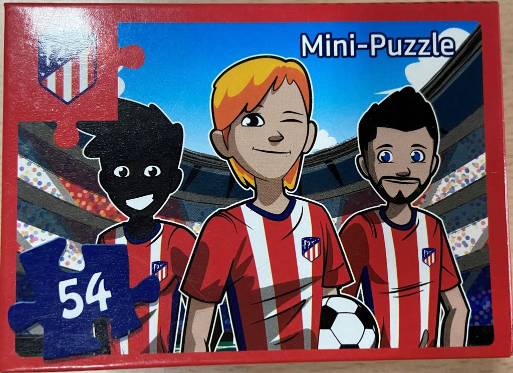 Mini-puzzle Atlético de Madrid para niños