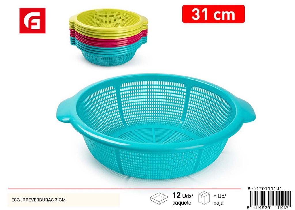 Escurreverduras 31cm para cocina