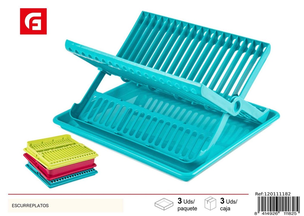 Escurridor de platos de plástico - Accesorios de cocina