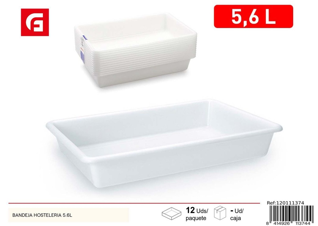 Bandeja de hostelería 5.6L - Utensilios de cocina