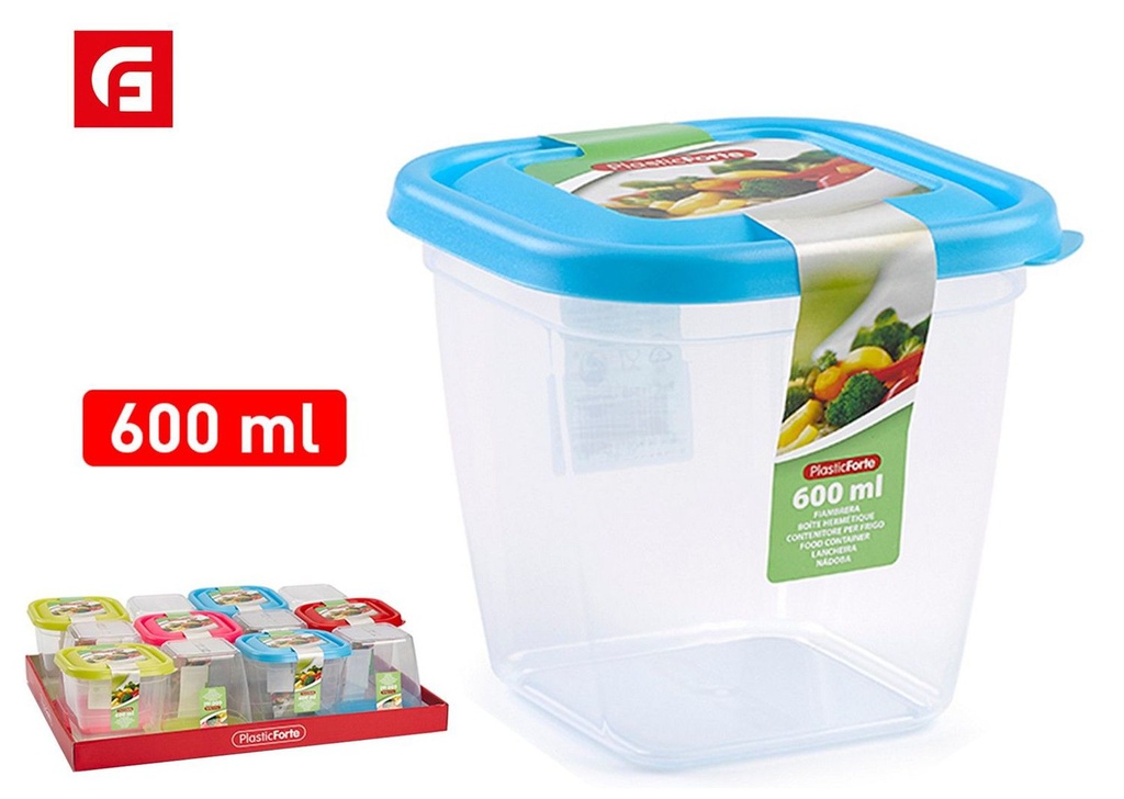 Fiambre cuadrada 600 ml alta - Utensilios de cocina