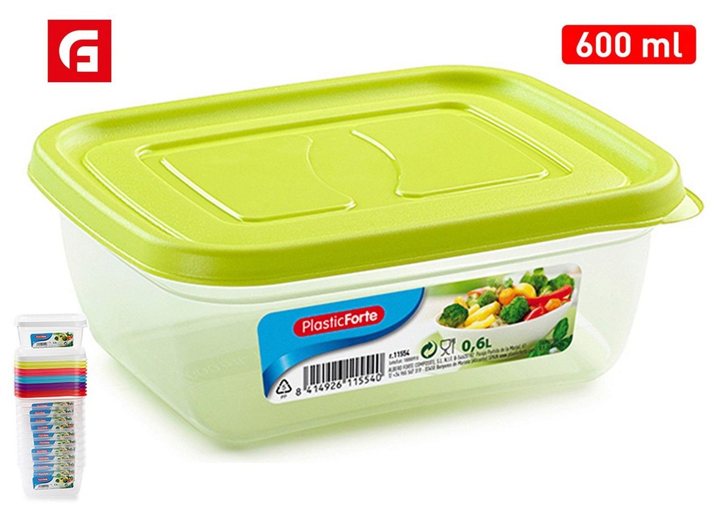 Fiambrera moderna 0.6L - Utensilios de cocina