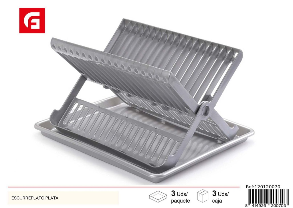 Escurridor de platos de acero - Accesorios de cocina