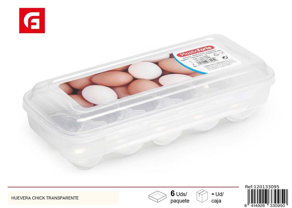 Huevera Chick transparente - Accesorios de cocina