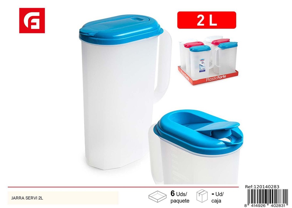 Jarra de plástico 2L - Utensilios de cocina