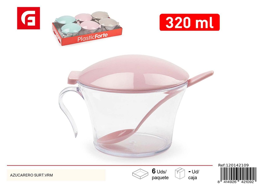 Azucarero de Plástico - Artículos de cocina