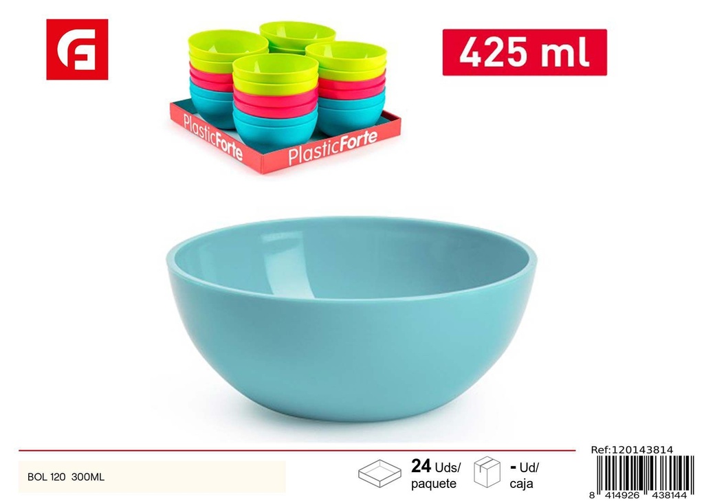 Bol de plástico de 300ml - Utensilios de cocina