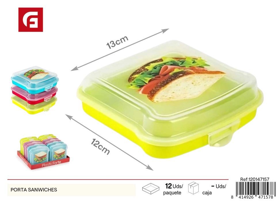 Porta sándwiches - Recipientes de almacenamiento y organización