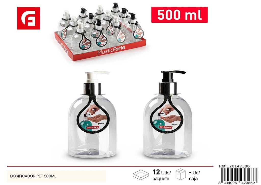 Dosificador a presión 500ml - Accesorios de cocina