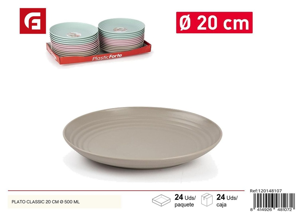 Plato classic 20cm Ø 500ml para cocina