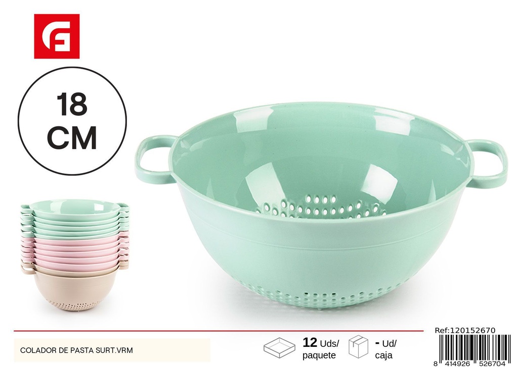 Colador de pasta surt VRM - Utensilios de cocina