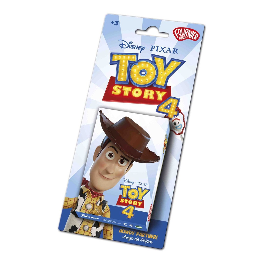BARAJA INFANTIL TOY STORY 4 - Juguetes de baraja