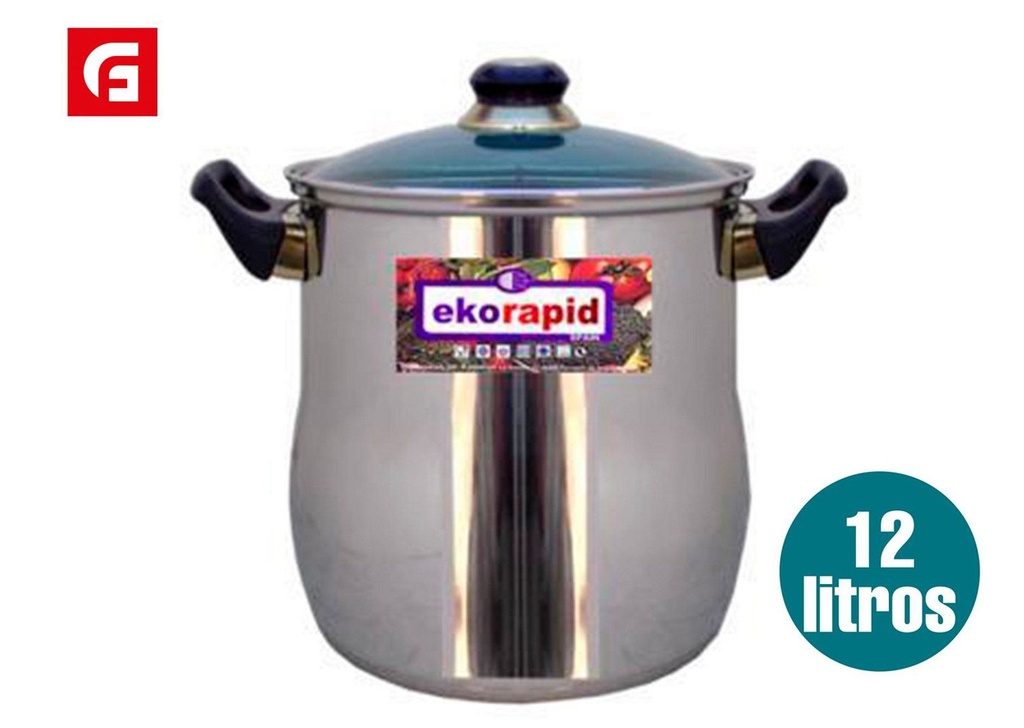 Olla de acero inoxidable 12L para cocina