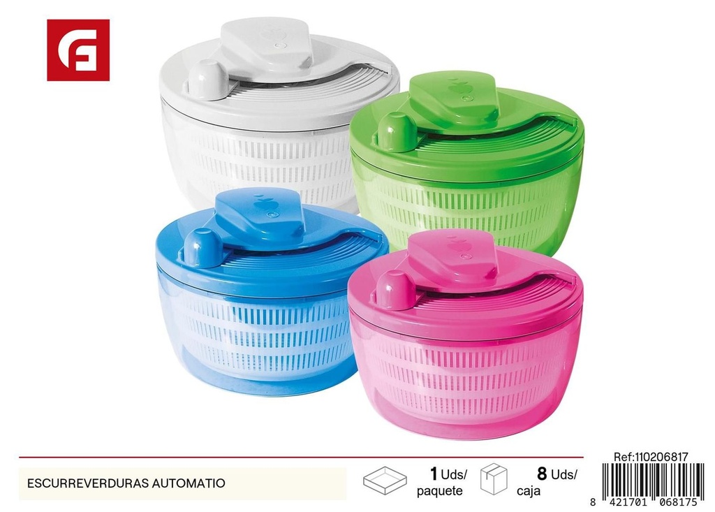 Escurreverduras automático para cocina