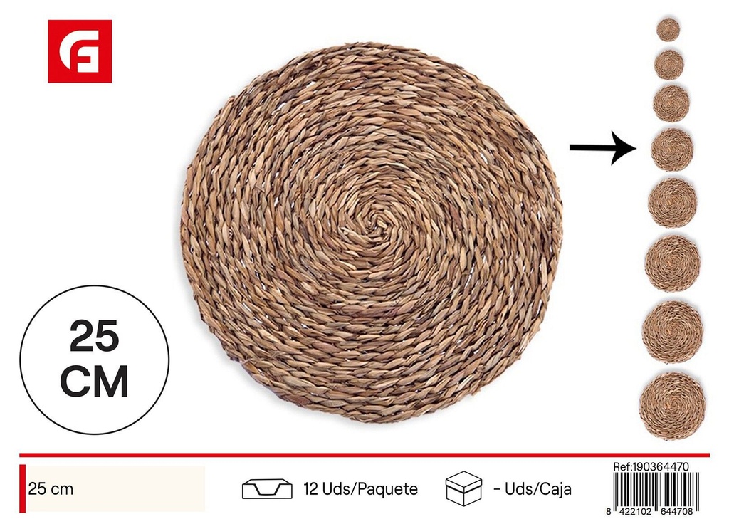 Salvamantel de 25 cm - Textiles para el hogar