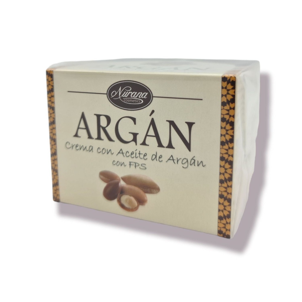 Crema de aceite de argán con FPS 50ml Nurana