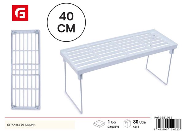 Estante de cocina pequeño para almacenamiento