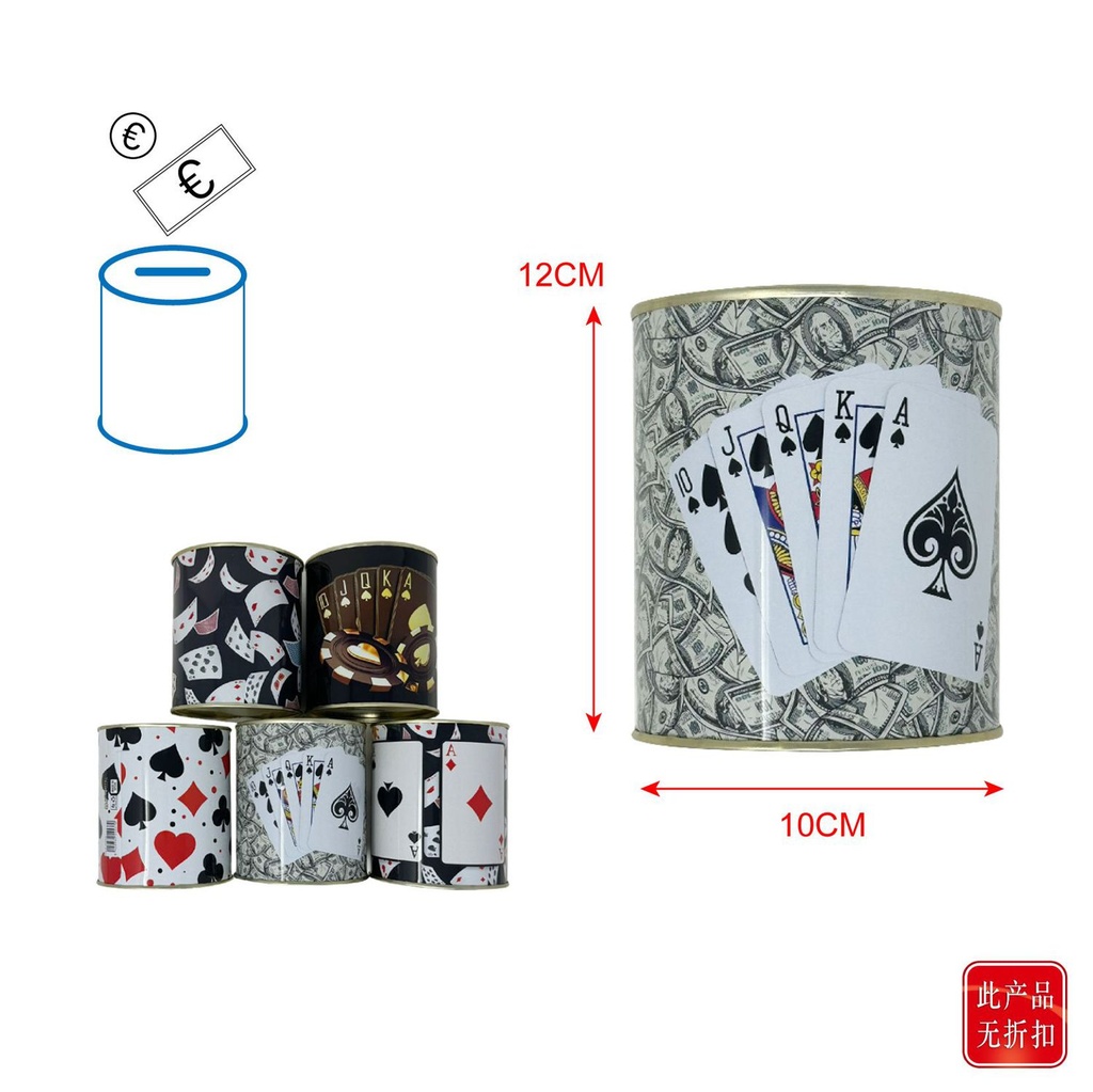 Hucha gigante Poker