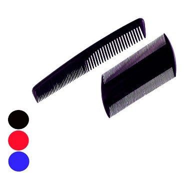 Juego de peine 12.5 cm y lendrera 12 unidades 140 herv. - Accesorios de peluquería