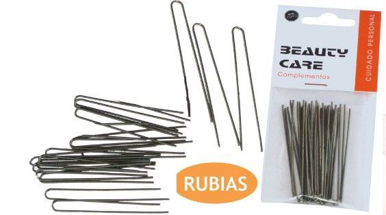HORQUILLA MO RUBIO (20 unidades) 12 unidades - Accesorios de peinado