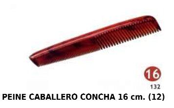 Peine caballero de bolsillo 16cm 12/u para peinado