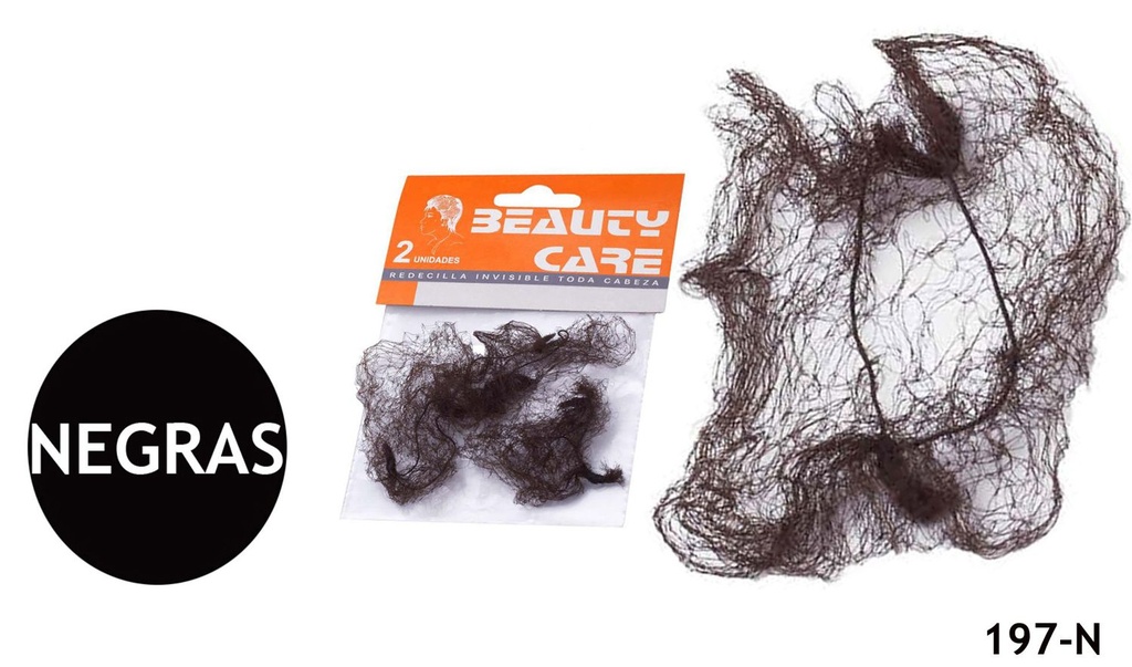 Red invisible de cabello MOCHA 197-N 12U - Productos de belleza y cuidado